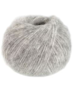 Alpaca Air - Tube Yarn - Light Grey Col. 010 - 50g Skein by Lana Grossa