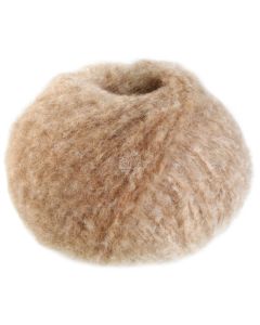 Avio - Alpaca Yarn with Variegation - Beige Col. 004 - 50g Skein by Lana Grossa