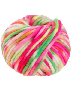 Confetti - Merino Wool Neon Pink/Green/Yellow Col. 003 - 100g Skein by Lana Grossa