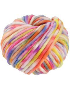 Confetti - Merino Wool Pink/Purple/Orange Col. 004 - 100g Skein by Lana Grossa