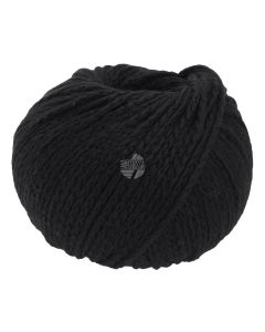 LANA GROSSA - Cool Merino Big - Black Col. 220 - 50g Skein