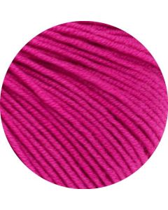 Cool Wool Big - Classic Merino Yarn - Cyclamen Pink Col. 690 - 50g Skein by Lana Grossa