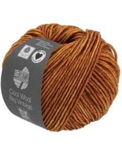 Cool Wool Big Vintage - Classic Merino Yarn - Camel Brown Col.163 - 50g Skein by Lana Grossa