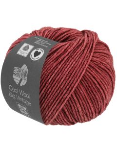 Cool Wool Big Vintage - Classic Merino Yarn - Light Brugundy Col.164 - 50g Skein by Lana Grossa