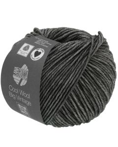 Cool Wool Big Vintage - Classic Merino Yarn - Charcoal Col.170 - 50g Skein by Lana Grossa