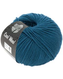 Cool Wool Superfine - Classic Merino Yarn - Blue Teal Col. 2049- 50g Skein by Lana Grossa