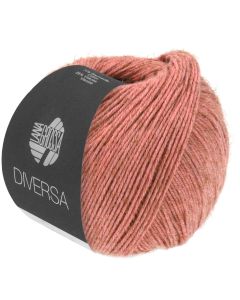 Diversa Cotton/Viscose Yarn  - Terracotta Col.04 - 50g Skein by Lana Grossa