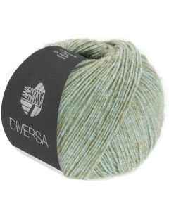 Diversa Cotton/Viscose Yarn  - Mint Col.09 - 50g Skein by Lana Grossa