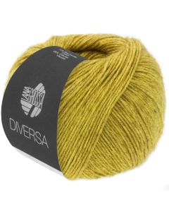 Diversa Cotton/Viscose Yarn  - Curry Col.12 - 50g Skein by Lana Grossa