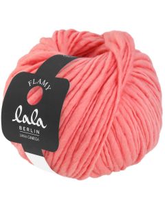 Lala Berlin Flamy - Merino Wool Salmon Pink Col. 007 - 100g Skein by Lana Grossa