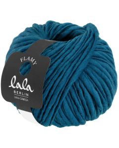 Lala Berlin Flamy - Merino Wool Petrol Col. 010 - 100g Skein by Lana Grossa