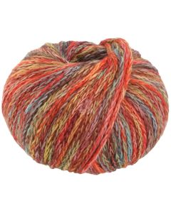 LANA GROSSA - Cool Merino Big Color - Red/Green/Blue/Pink Col. 402 - 50g Skein