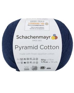 Schachenmayr Pyramid Cotton 50g - Marine Blue