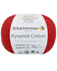 Schachenmayr Pyramid Cotton 50g - Red