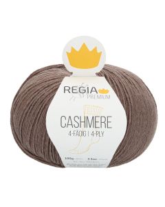 REGIA 4-Ply PREMIUM Cashmere 100g - Dark Taupe