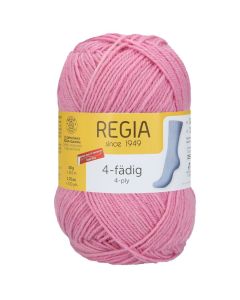 REGIA 4-Ply Solid Yarn 50g - Blush