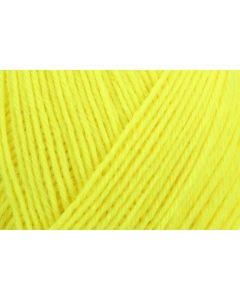 REGIA 4-Ply Solid Yarn 50g - Neon Yellow