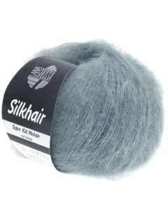 Silkhair - Mohair Silk Blend - Graphite Grey Col. 94 - 25g Skein by Lana Grossa