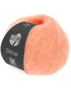 Silkhair - Mohair Silk Blend - Salmon Col. 159- 25g Skein by Lana Grossa