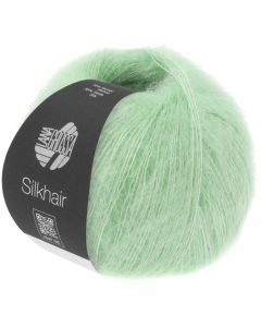 Silkhair - Mohair Silk Blend - Pastel Green Col. 179 - 25g Skein by Lana Grossa