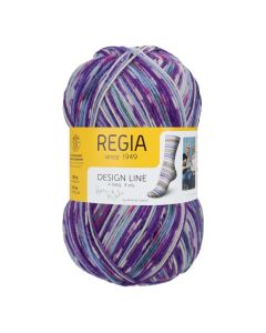 REGIA Design Line 4Ply 100g - Self Patterning Sock Yarn - Kabelvaag