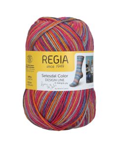 REGIA Design Line 4Ply 100g - Self Patterning Sock Yarn - Rysstad Setesdal