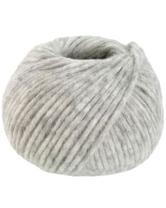 Spuma - Merino Tube Yarn - Light Grey Col. 003 - 50g Skein by Lana Grossa